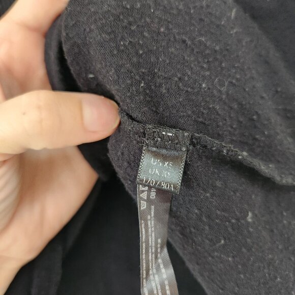 BUNDLE (2) Urban Outfitters Out From Under Cozy Thermal Shirts Black White XS - Picture 15 of 16